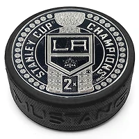 Los Angeles Kings 2-Time Stanley Cup Champions 3'' Dynasty Trimflexx Puck