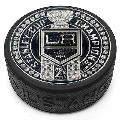Los Angeles Kings 2-Time Stanley Cup Champions 3'' Dynasty Trimflexx Puck