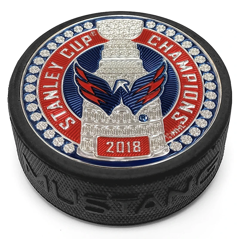 Washington Capitals 2018 Stanley Cup Champions 3'' Dynasty Trimflexx Puck