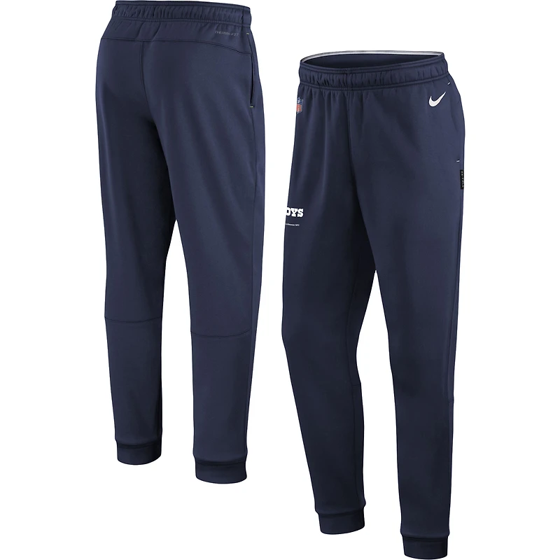 Youth Nike Navy Dallas Cowboys Sideline Performance Pants