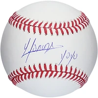 Yoán Moncada Los Angeles Angels Autographed Baseball with "Yoyo" Inscription