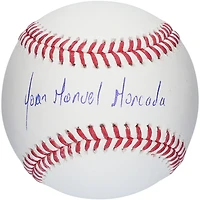 Yoán Moncada Los Angeles Angels Autographed Baseball - Full Name Signature