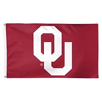WinCraft Oklahoma Sooners 3' x 5' Primary Logo Single-Sided Flag