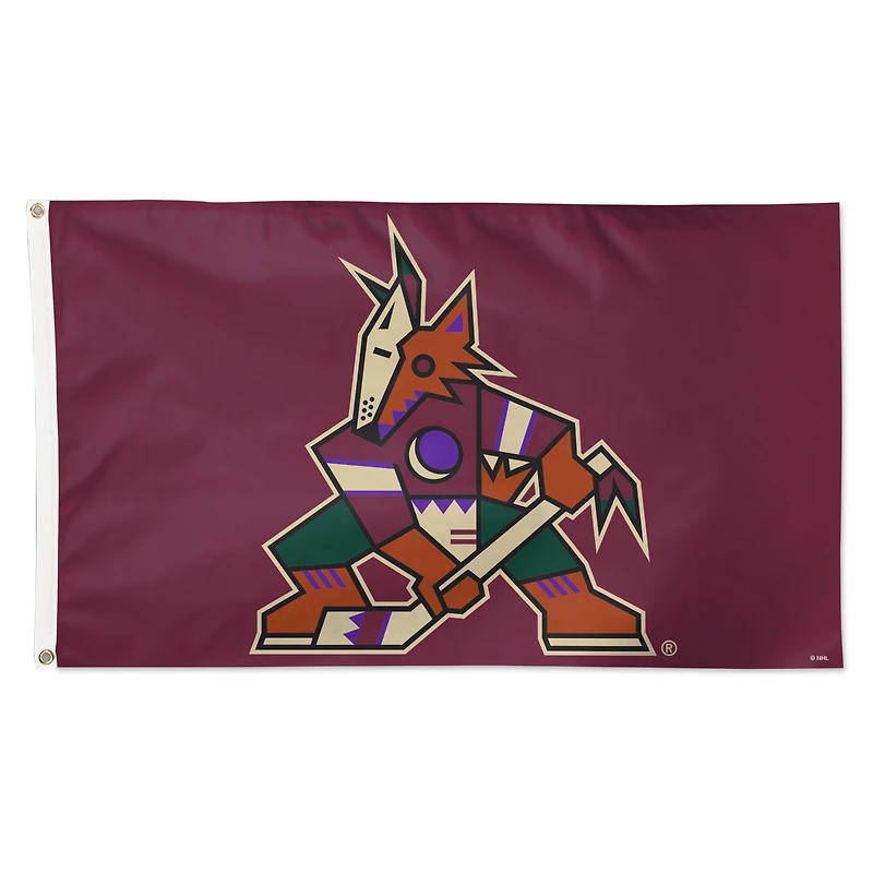 WinCraft Arizona Coyotes 3' x 5' Primary Logo Single-Sided Flag