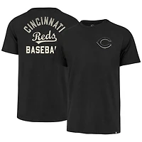 Men's '47  Black Cincinnati Reds Turn Back Franklin T-Shirt
