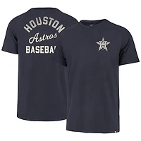 Men's '47  Navy Houston Astros Turn Back Franklin T-Shirt