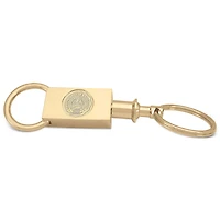 Gold Campbellsville Tigers Two-Section Key Ring