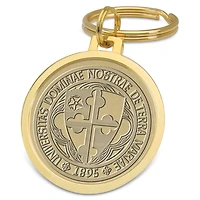 Gold Notre Dame of Maryland Gators Split-Wire Key Ring