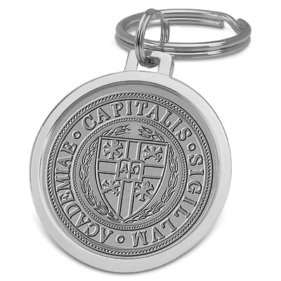 Silver Capital University Comets Split-Wire Key Ring