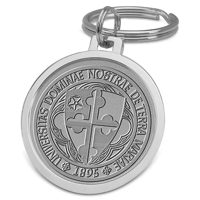 Silver Notre Dame of Maryland Gators Split-Wire Key Ring