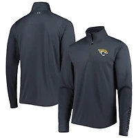Men's MSX by Michael Strahan Charcoal Jacksonville Jaguars Half-Zip Pullover