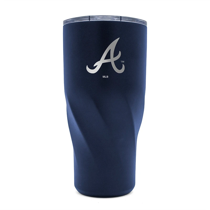 WinCraft Atlanta Braves 30oz. Morgan Stainless Steel Tumbler