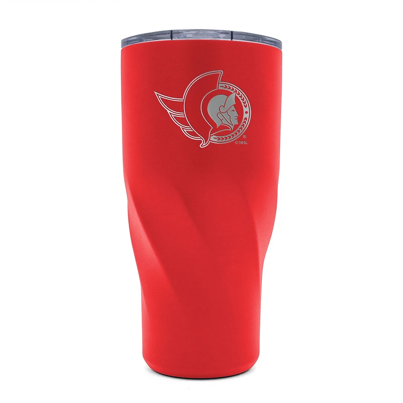 WinCraft Ottawa Senators 30oz. Morgan Stainless Steel Tumbler