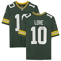 Jordan Love Green Green Bay Packers Autographed Nike Limited Jersey