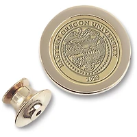 Gold Eastern Oregon Mountaineers Logo Lapel Pin