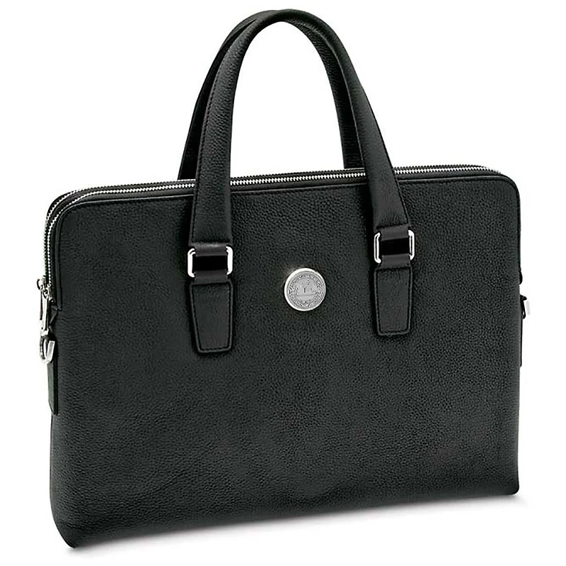 Women's Silver Augsburg University Leather Briefcase