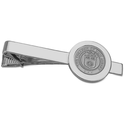 Silver College of New Jersey Lions Tie Bar