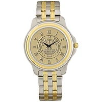Men's Gold UBalt Bees Two-Tone Medallion Wristwatch
