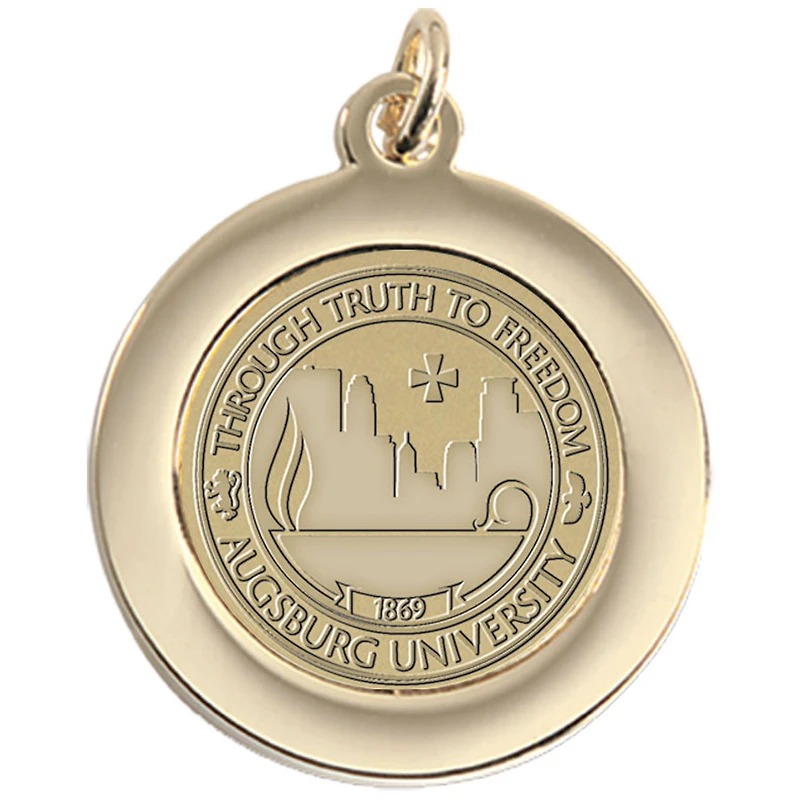 Gold Augsburg University Team Pendant