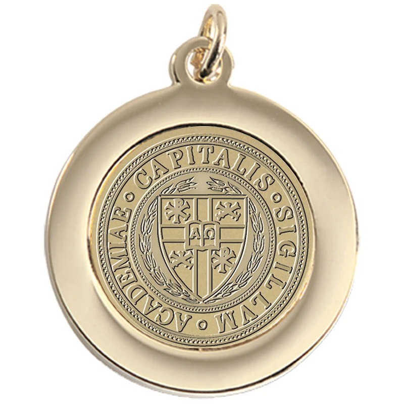 Gold Capital University Comets Team Pendant
