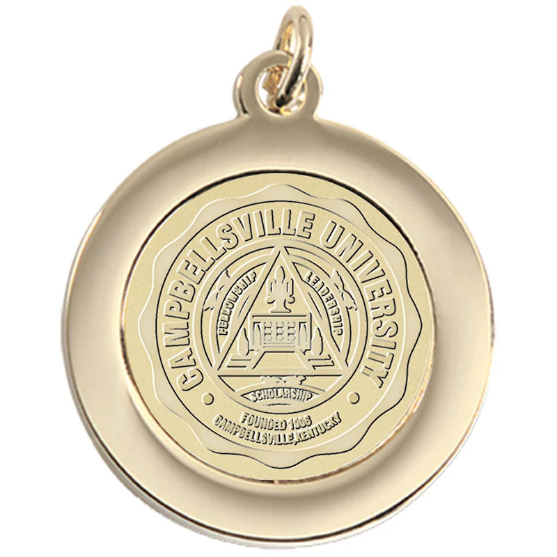 Gold Campbellsville Tigers Team Pendant