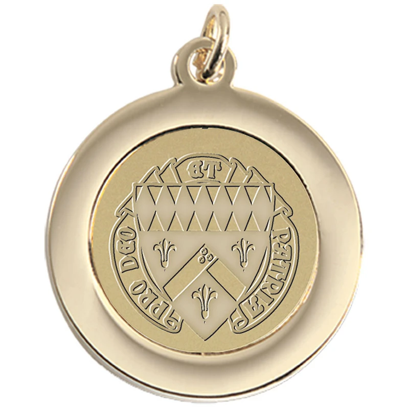 Gold Loras College Duhawks Team Pendant