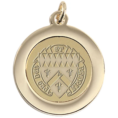 Gold Loras College Duhawks Team Pendant