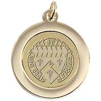 Gold Loras College Duhawks Team Pendant