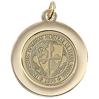 Gold Notre Dame of Maryland Gators Team Pendant