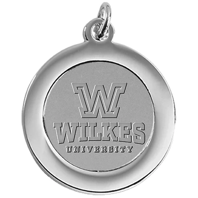 Silver Wilkes Colonels Team Pendant