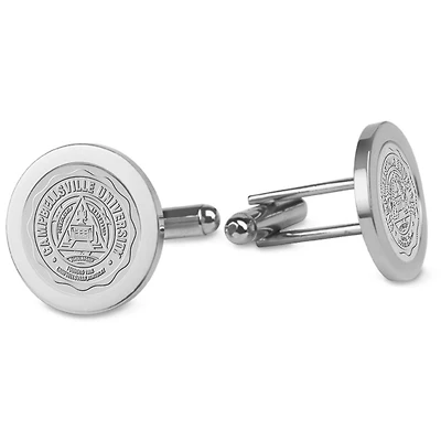 Silver Campbellsville Tigers Cufflinks