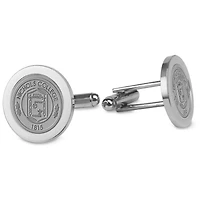 Silver Nichols College Bison Cufflinks