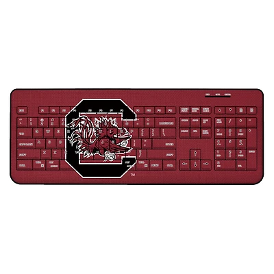 South Carolina Gamecocks Solid Design Wireless Keyboard