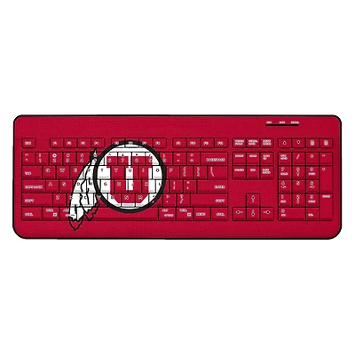 Utah Utes Solid Design Wireless Keyboard