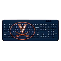 Virginia Cavaliers Solid Design Wireless Keyboard