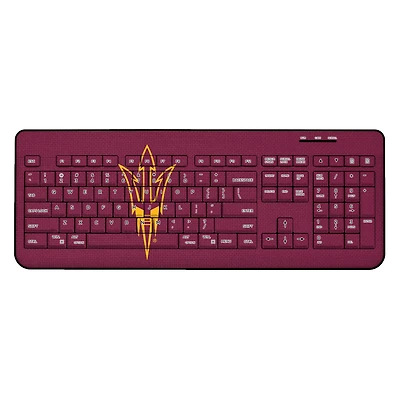 Arizona State Sun Devils Solid Design Wireless Keyboard
