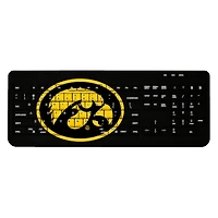Iowa Hawkeyes Solid Design Wireless Keyboard