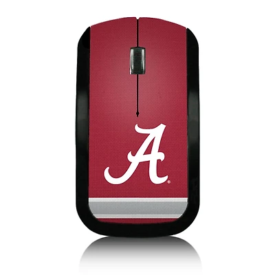 Alabama Crimson Tide Stripe Design Wireless Mouse