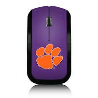Clemson Tigers Solid Design Wireless Mouse