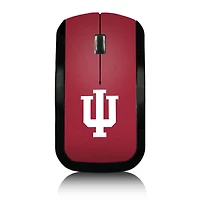 Indiana Hoosiers Solid Design Wireless Mouse