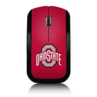 Ohio State Buckeyes Solid Design Wireless Mouse