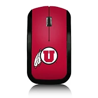 Utah Utes Solid Design Wireless Mouse