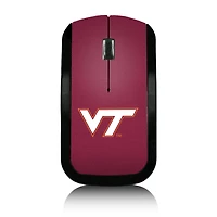 Virginia Tech Hokies Solid Design Wireless Mouse