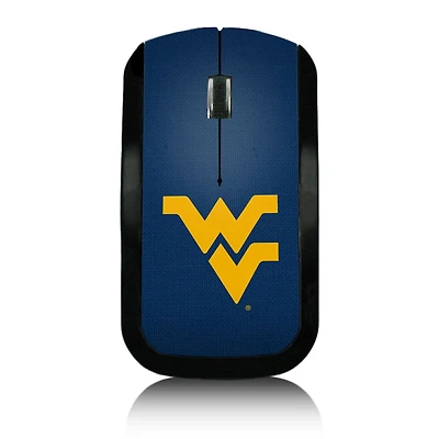 West Virginia Mountaineers Solid Design Wireless Mouse
