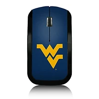 West Virginia Mountaineers Solid Design Wireless Mouse