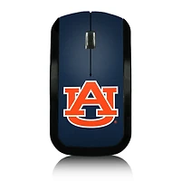Auburn Tigers Solid Design Wireless Mouse