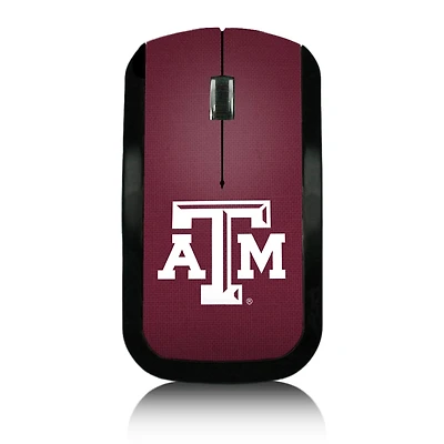 Texas A&M Aggies Solid Design Wireless Mouse