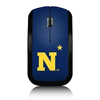 Navy Midshipmen Solid Design Wireless Mouse