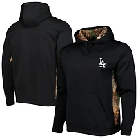 Men's Dunbrooke Black/Camo Los Angeles Dodgers Ranger Pullover Hoodie