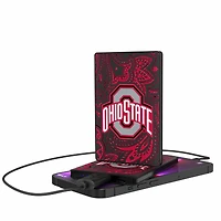 Ohio State Buckeyes 2500mAh Paisley Design Credit Card Powerbank